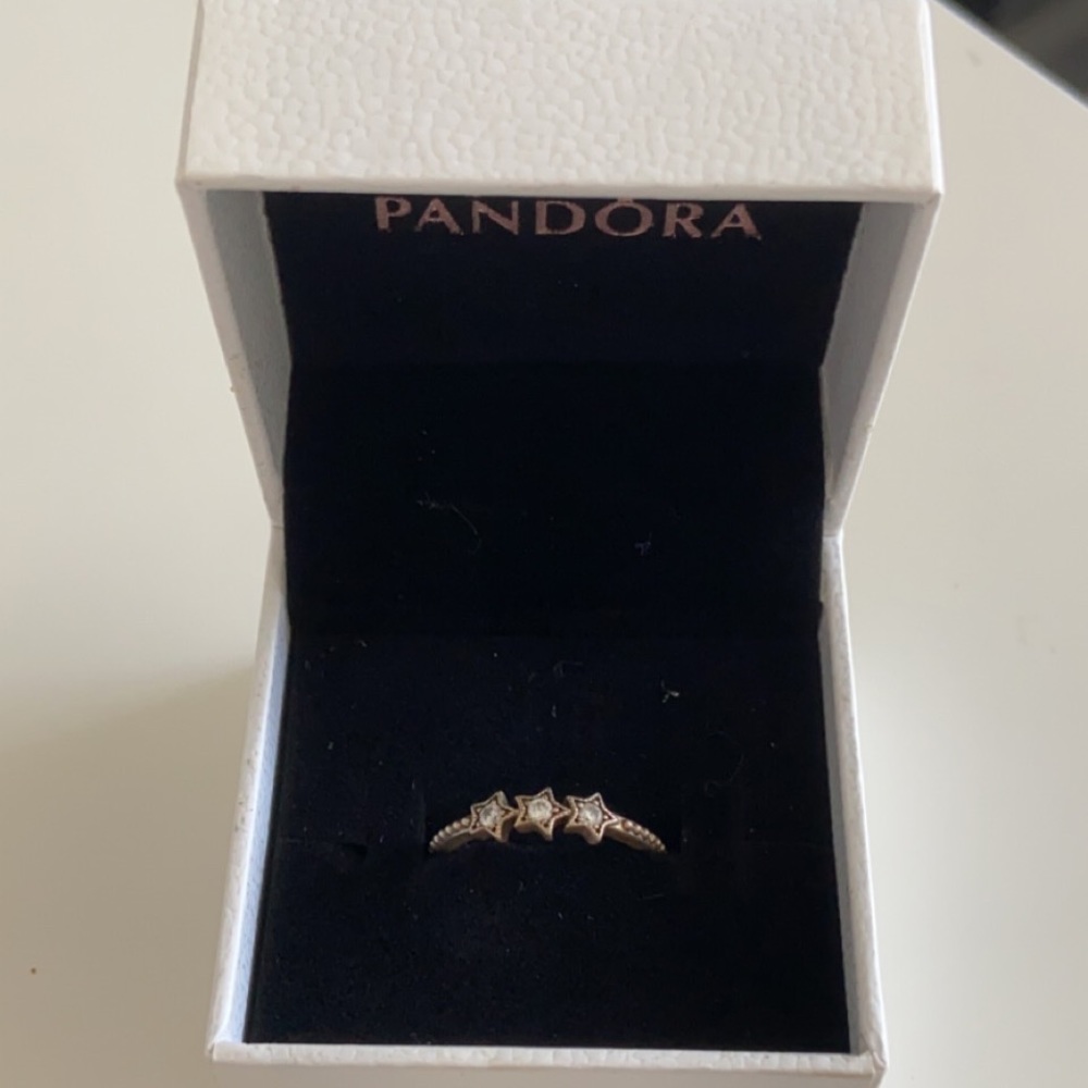 pandora celestial stars ring